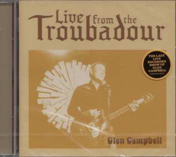 CD Glen Campbell: Live From The Troubadour