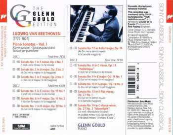 3CD Ludwig van Beethoven: Piano Sonatas, Vol. I (Nos. 1–3 · Nos. 5–10 · Nos. 12–14)