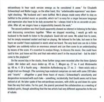 CD Glenn Gould: The Schwarzkopf Tapes