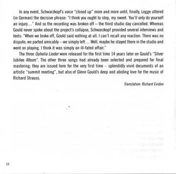 CD Glenn Gould: The Schwarzkopf Tapes