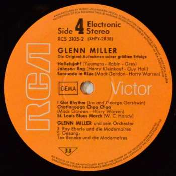 2LP Glenn Miller: Die Originalaufnahmen Seiner Größten Erfolge (2xLP)