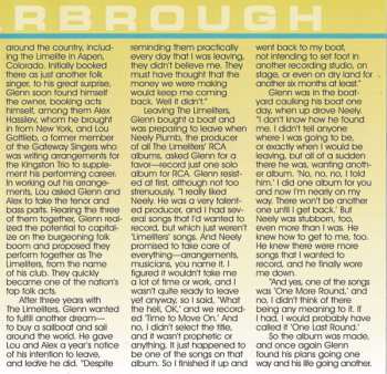 CD Glenn Yarbrough: One More Round