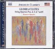 CD Gloria Coates: String Quartets Nos. 2, 3, 4, 7 And 8