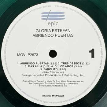LP Gloria Estefan: Abriendo Puertas CLR | LTD | NUM