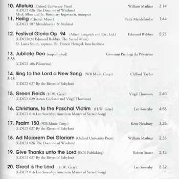 CD Gloriae Dei Cantores: Joy and Gladness