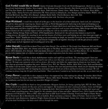 CD God Forbid: Equilibrium