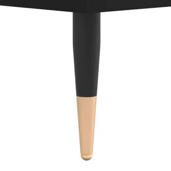 Tontechnik Goka Skříňka s přihrádkou na LP desky a audiotechniku - pozlacené nohy Černá (831693)