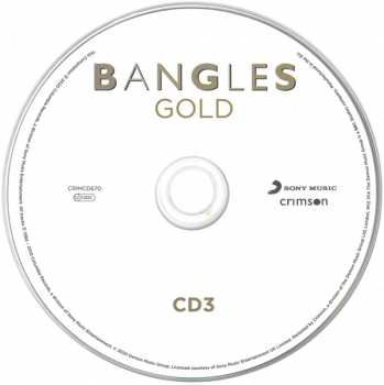 3CD Bangles: Gold