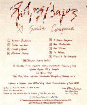 CD Golpes Bajos: A Santa Compaña