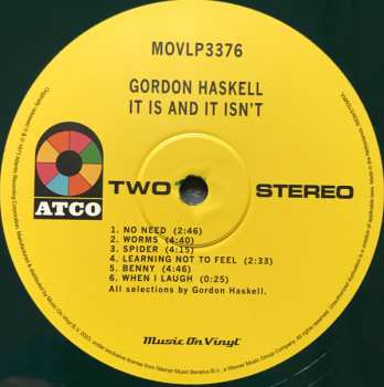 LP Gordon Haskell: It Is And It Isn't CLR | LTD | NUM