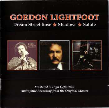 2CD Gordon Lightfoot: Dream Street Rose / Shadows / Salute