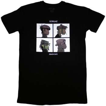 Merch Gorillaz: Frauen T-Shirt Dress Demon Days