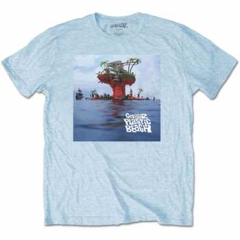 Merch Gorillaz: Tričko Plastic Beach  S