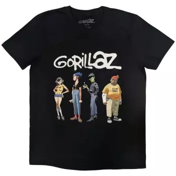 T-Shirt Spray Logo Gorillaz Group