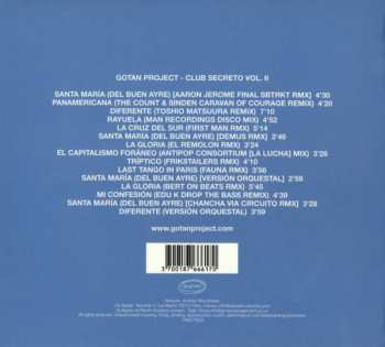 CD Gotan Project: Club Secreto Vol. II 