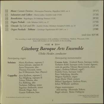CD Göteborg Baroque: Gertrudenmusik - Hamburg 1607