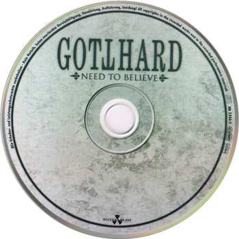CD Gotthard: Need To Believe