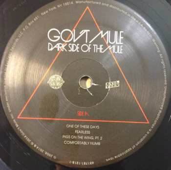 2LP Gov't Mule: Dark Side Of The Mule