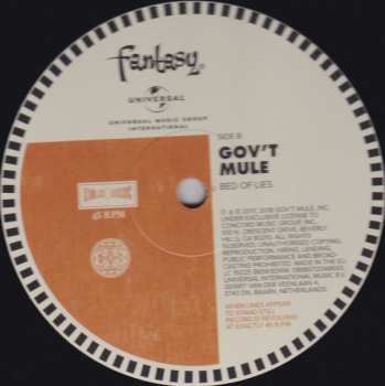 LP Gov't Mule: Girl With No Self-Esteem LTD