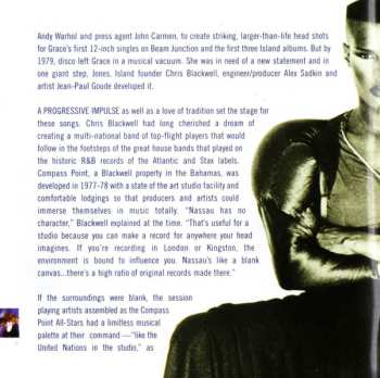 2CD Grace Jones: Private Life: The Compass Point Sessions