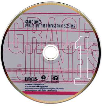 2CD Grace Jones: Private Life: The Compass Point Sessions