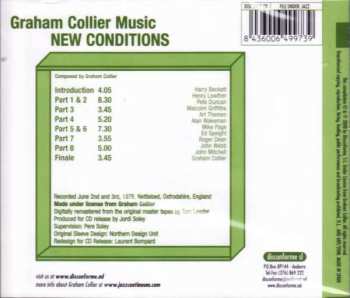 CD Graham Collier Music: New Conditions