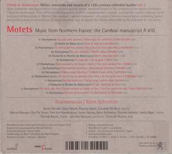 CD Graindelavoix: Motets (Music From Northern France: The Cambrai Manuscript A 410)