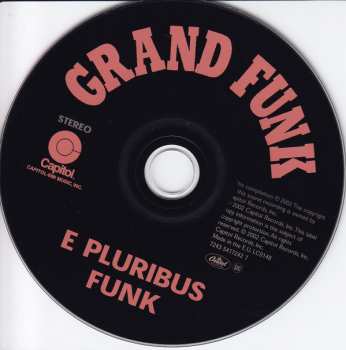 CD Grand Funk Railroad: E Pluribus Funk