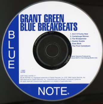 CD Grant Green: Blue Breakbeats