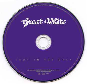 CD Great White: Shot In The Dark