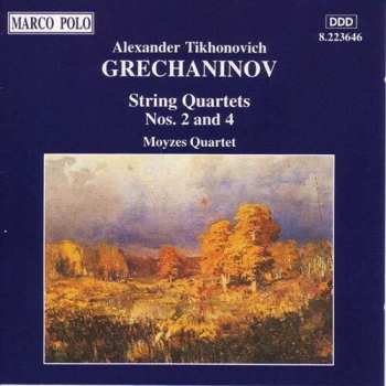 Album Grechaninov / Mayzes Quartet: String Quartets 2 & 4