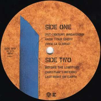 CD/3EP Green Day: 21st Century Breakdown