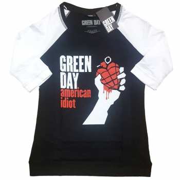 Merch Green Day: Frauen T-Shirt American Idiot 