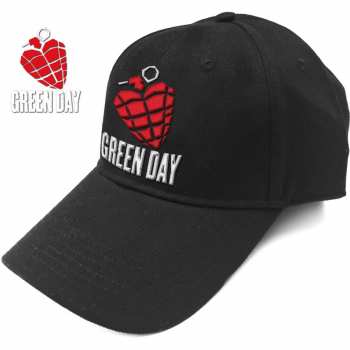 Merch Green Day: Cap Grenade Logo Green Day