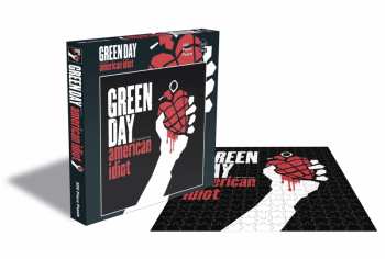 Merch Green Day: Puzzle American Idiot (500 Dílků)