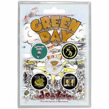 Merch Green Day: Button-Set Dookie