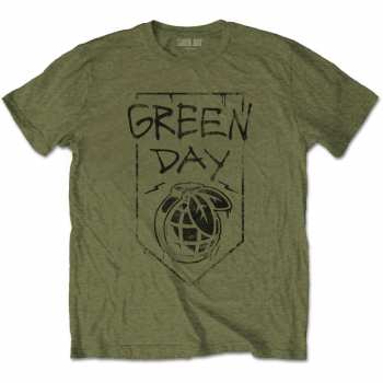 Merch Green Day: Tričko Organic Grenade  S