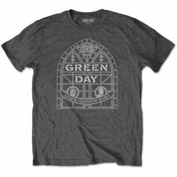 Merch Green Day: Tričko Stained Glass Arch  S