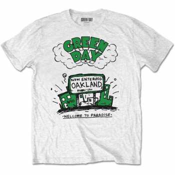 Merch Green Day: T-Shirt Welcome To Paradise 