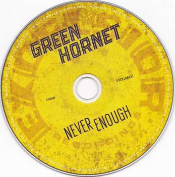 CD Green Hornet: Never Enough