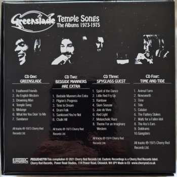 4CD/Box Set Greenslade: Temple Songs (The Albums 1973-1975)