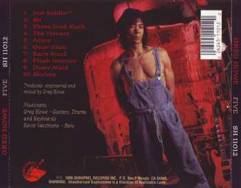 CD Greg Howe: Five