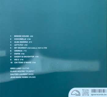 CD Greg Lamy: Letting Go