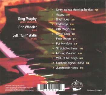 CD Greg Murphy Trio: Bright Idea