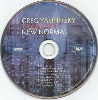 CD Gregory W. Yasinitsky: Yazz Band: New Normal