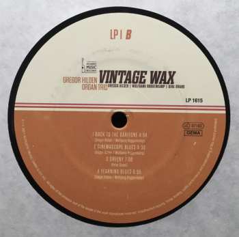 2LP Gregor Hilden Organ Trio: Vintage Wax
