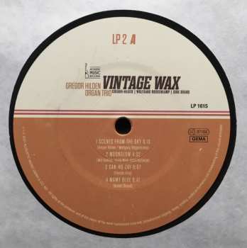 2LP Gregor Hilden Organ Trio: Vintage Wax