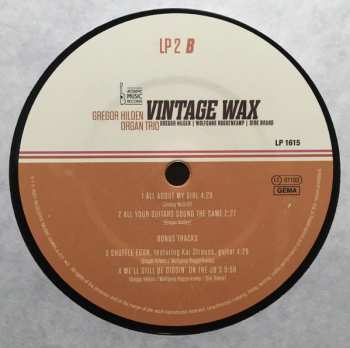 2LP Gregor Hilden Organ Trio: Vintage Wax