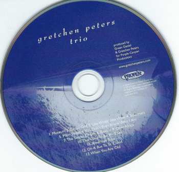 CD Gretchen Peters: Trio