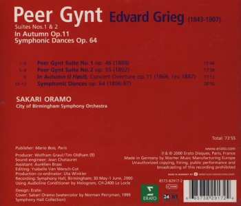 CD Edvard Grieg: Peer Gynt Suites Nos. 1 & 2 • In Autumn • Symphonic Dances